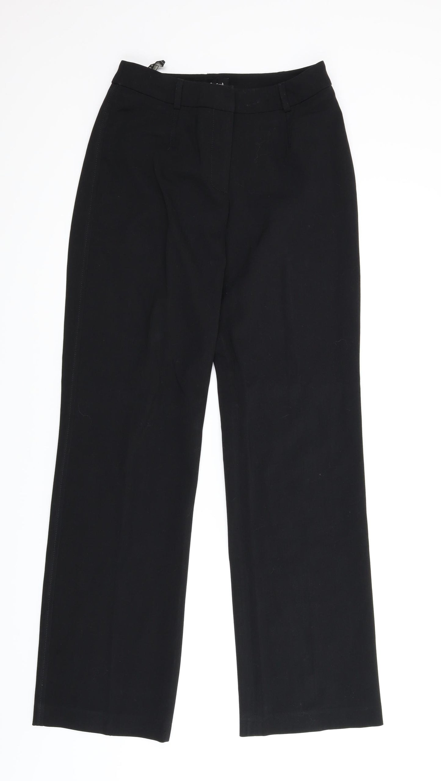 Coast Womens Black   Trousers  Size 8 L31 in