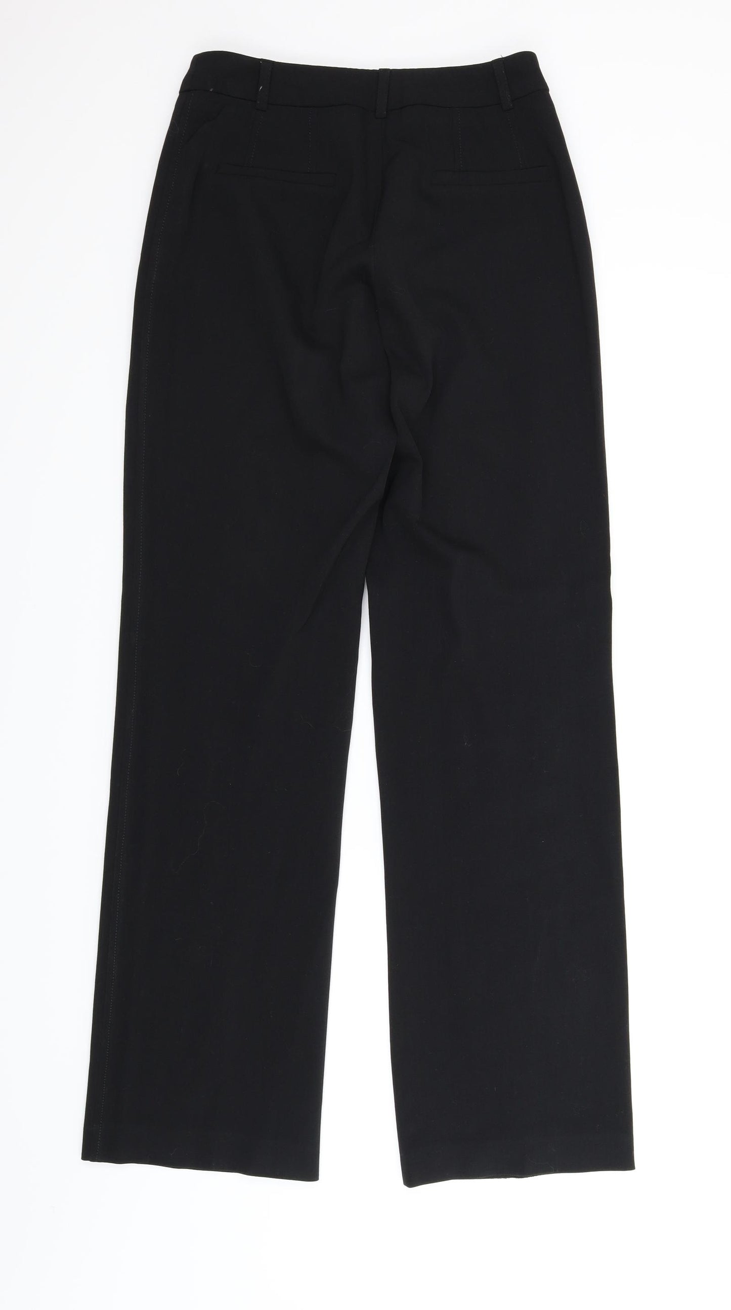 Coast Womens Black   Trousers  Size 8 L31 in