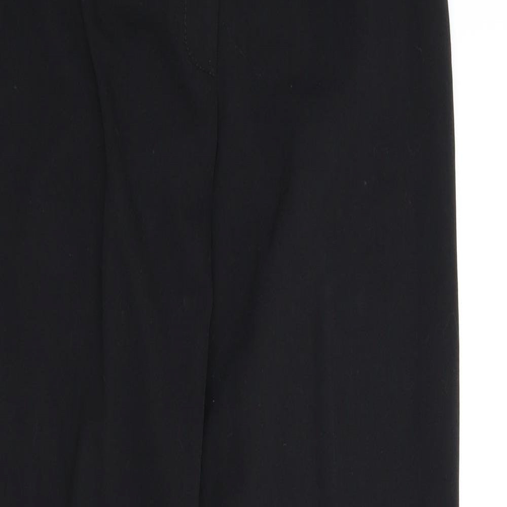 Coast Womens Black   Trousers  Size 8 L31 in