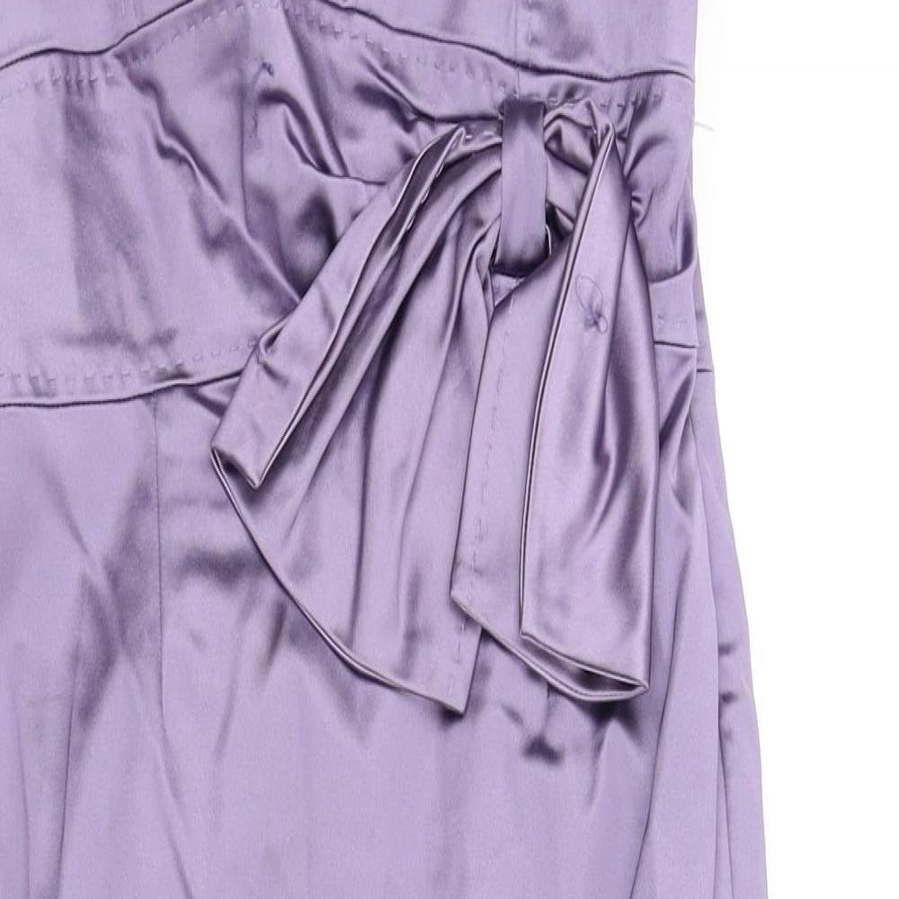 Coast Womens Purple   Pencil Dress  Size 12