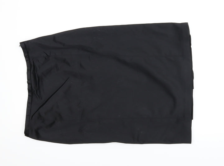 Coast Womens Black Straight & Pencil Skirt Size 10