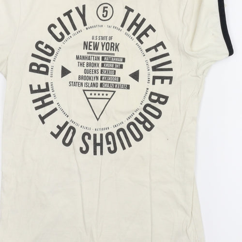 George Boys White   Basic T-Shirt Size 12-13 Years