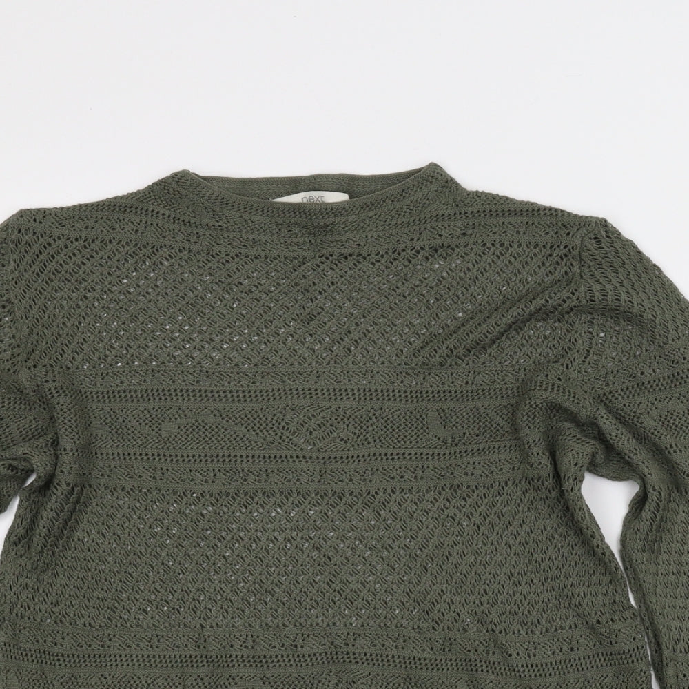 NEXT Womens Green   Pullover Jumper Size 16