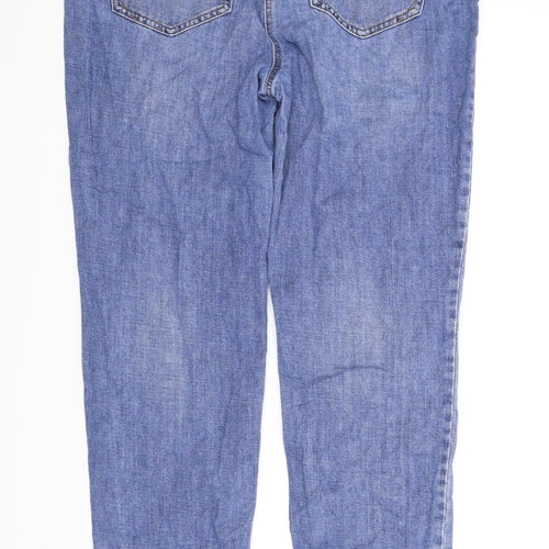 NEXT Womens Blue  Denim Straight Jeans Size 14 L29 in