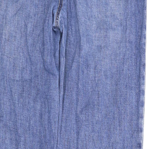 NEXT Womens Blue  Denim Straight Jeans Size 14 L29 in