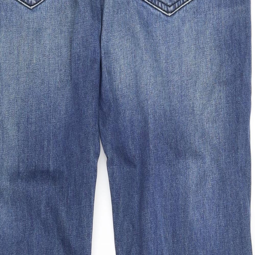 Firetrap Mens Blue  Denim Bootcut Jeans Size 36 in L34 in