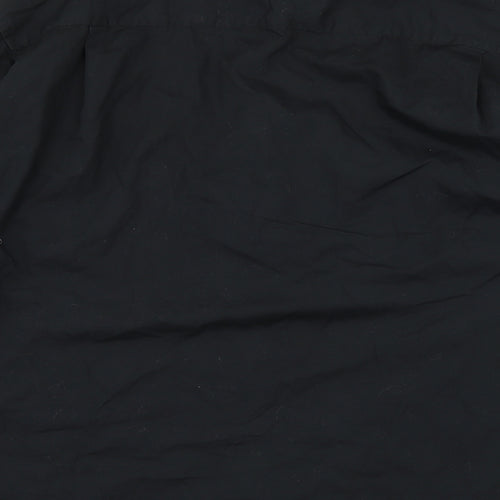 River Island Mens Black    Button-Up Size 15.5
