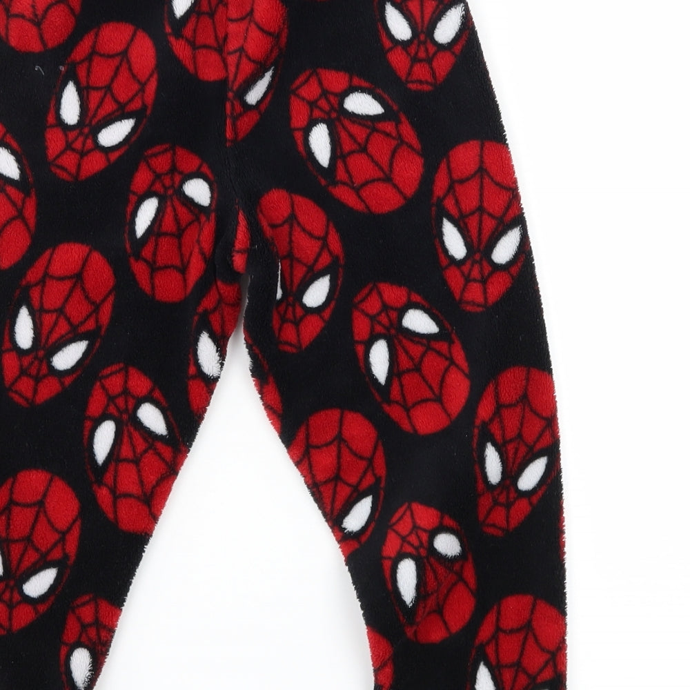 Matalan Boys Black Geometric Microfibre  Pyjama Pants Size 4-5 Years  - Spider Man