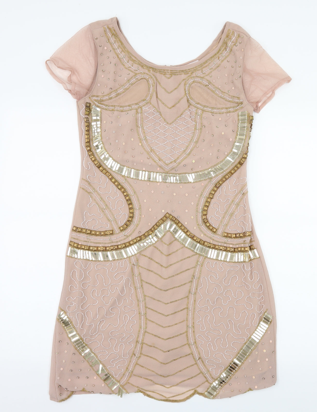 Pink Boutique Womens Pink   A-Line  Size 10  - Embellished