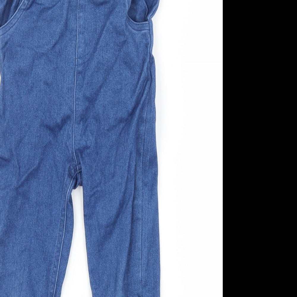 George Girls Blue  Denim Jegging Jeans Size 4-5 Years - Minnie mouse