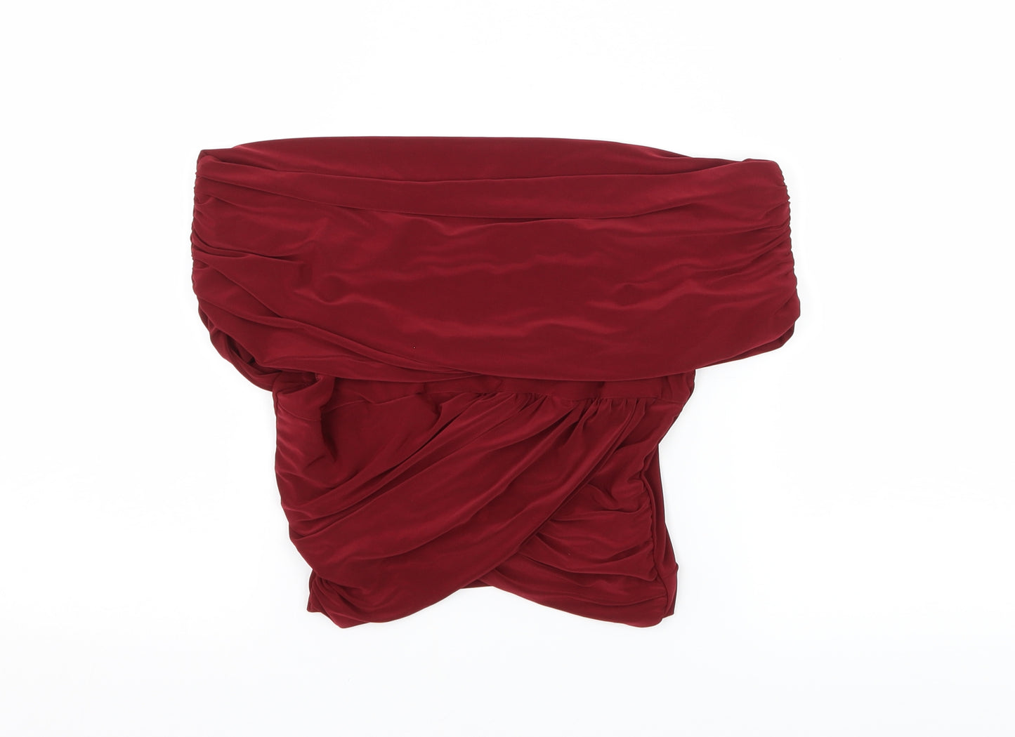 I SAW IT FIRST Womens Red  Jersey Basic Tank Size 6