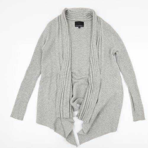 Cynthia Rowley Womens Grey  Knit Cardigan Jumper Size M