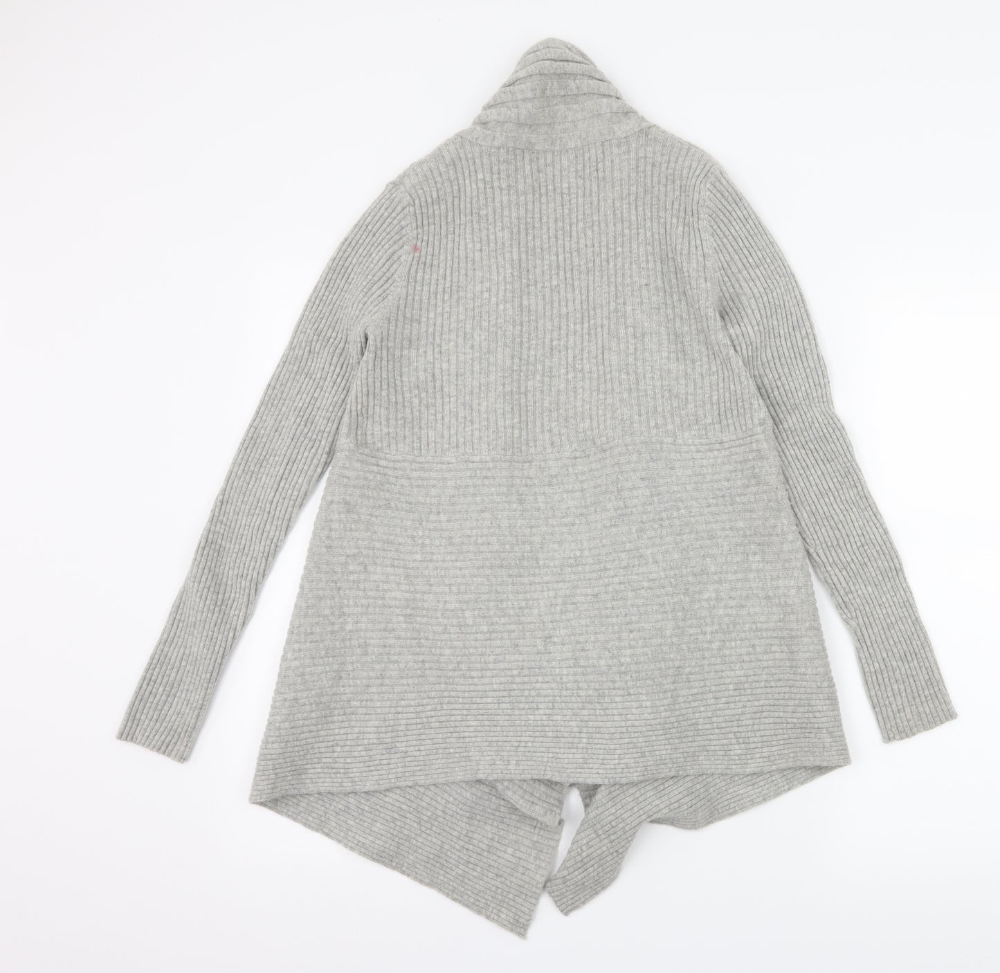 Cynthia Rowley Womens Grey  Knit Cardigan Jumper Size M