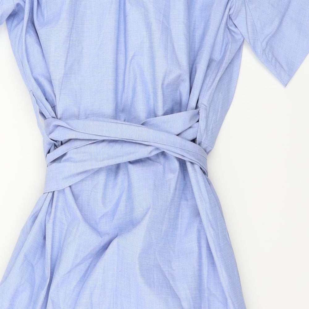 COS Womens Blue   Wrap Dress  Size 10