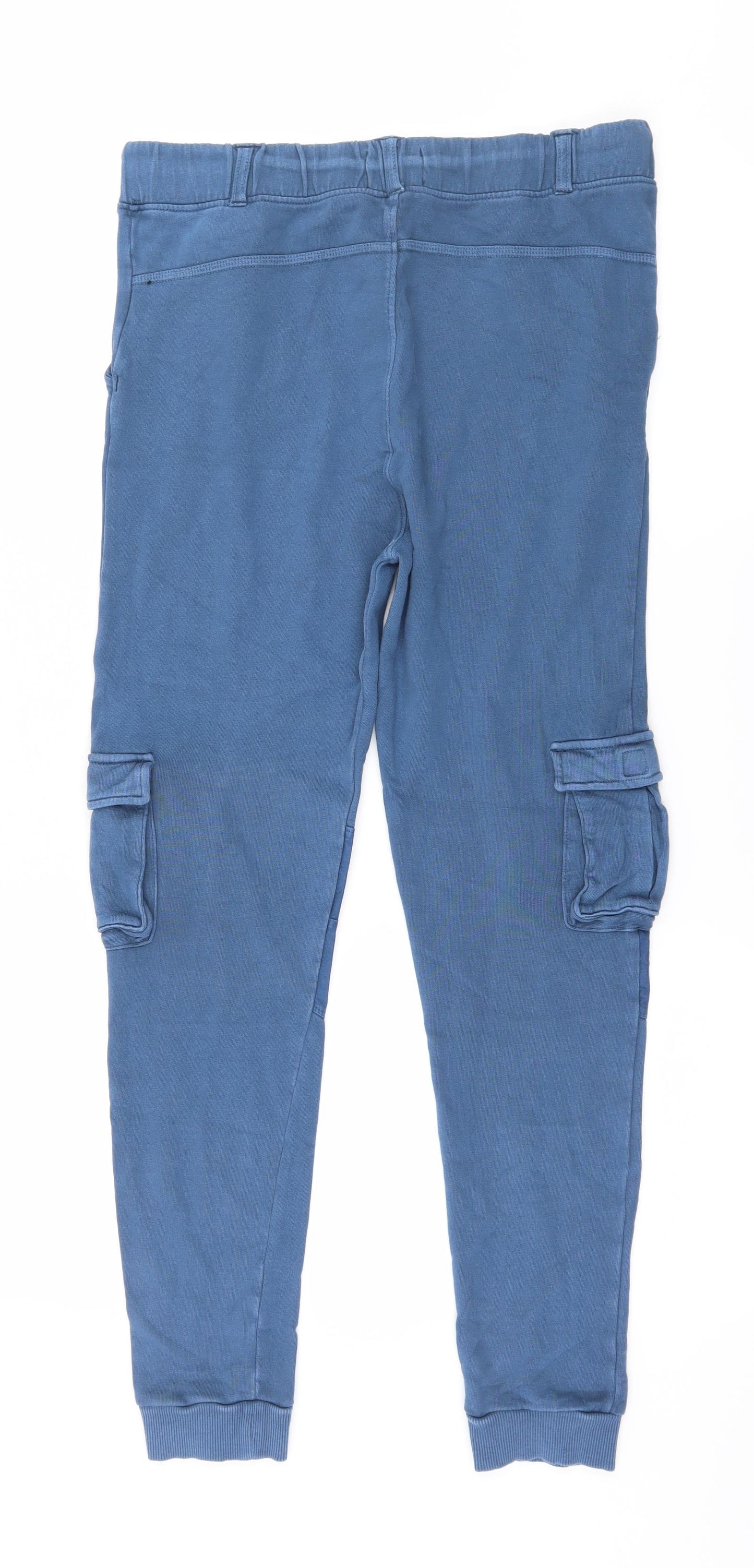 Mantaray Boys Blue  Jersey Jogger Trousers Size 11-12 Years