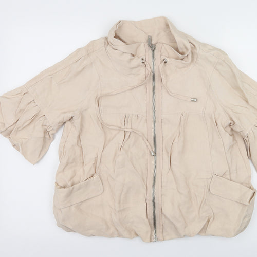 River Island Womens Ivory   Jacket  Size 12