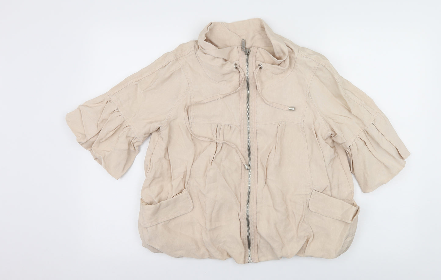 River Island Womens Ivory   Jacket  Size 12