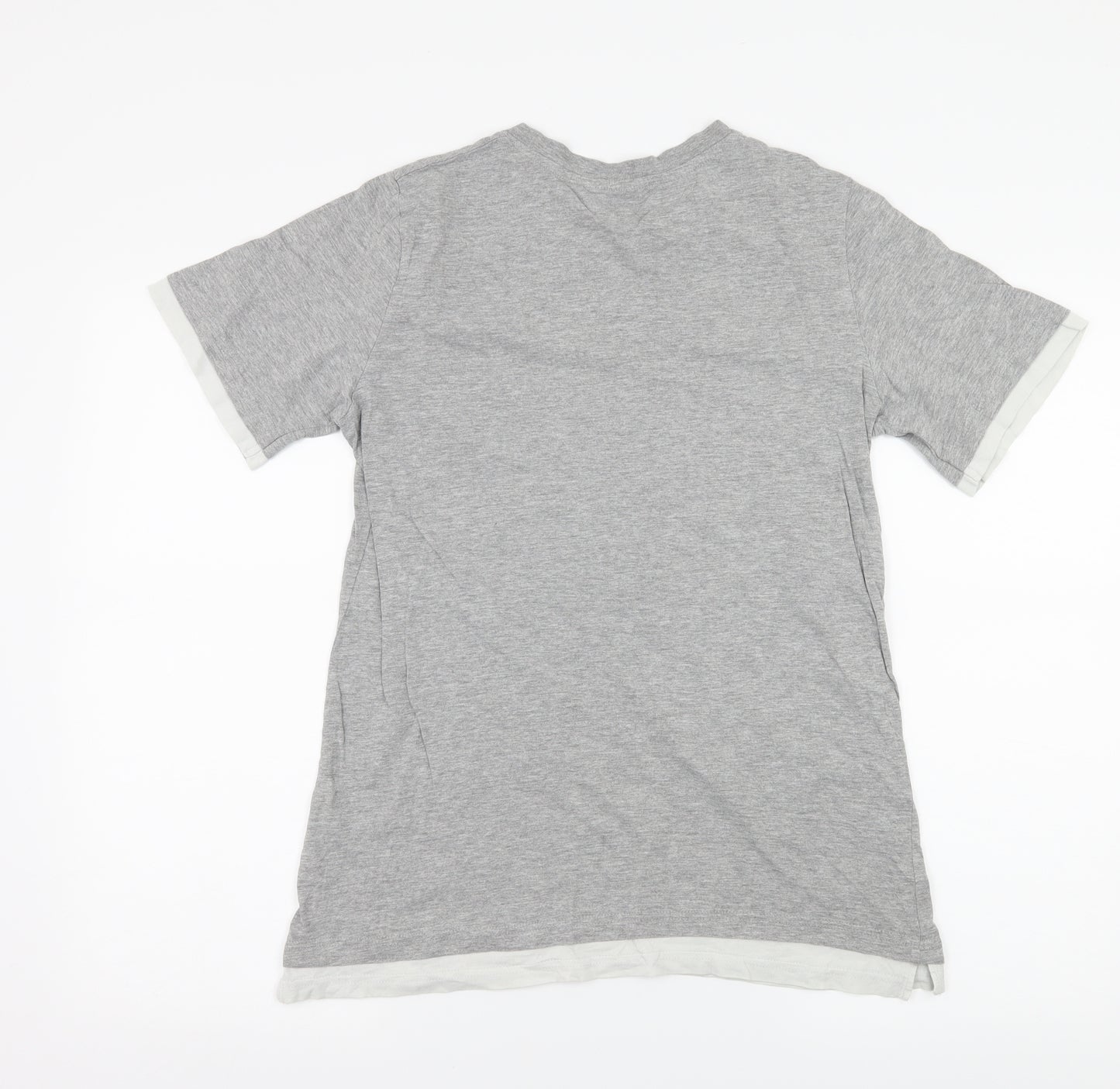 H&M Boys Grey  Jersey Basic T-Shirt Size 13-14 Years
