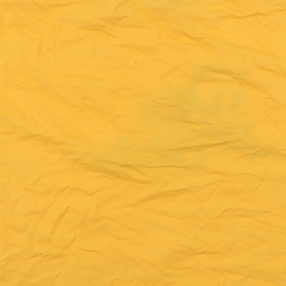 Primark Womens Yellow  Jersey Basic T-Shirt Size 14  - Winnie The Pooh