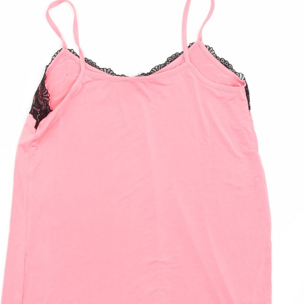 Primark Womens Pink   Basic Tank Size 8