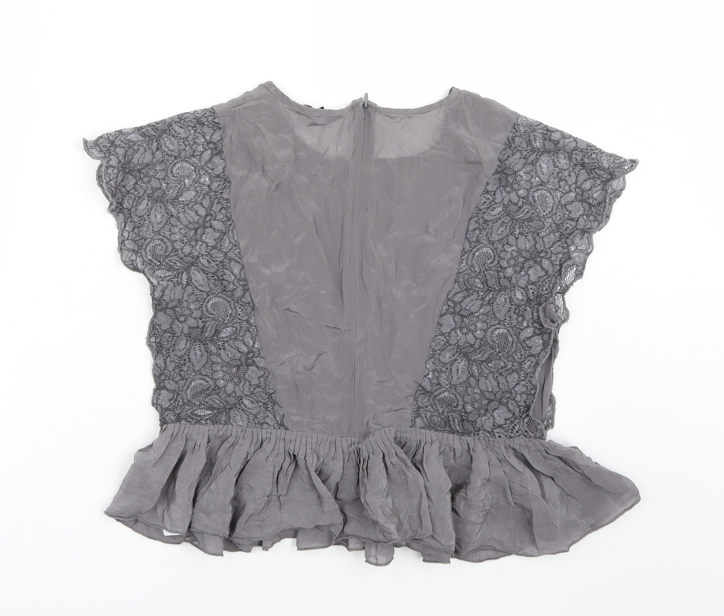 newlook Womens Grey   Basic T-Shirt Size 10