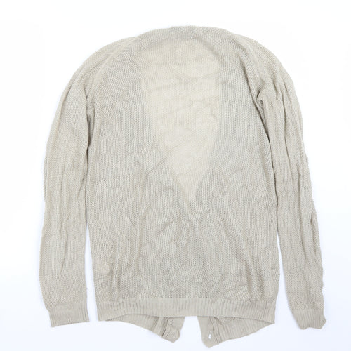 Bikbok Womens Beige   Cardigan Jumper Size S