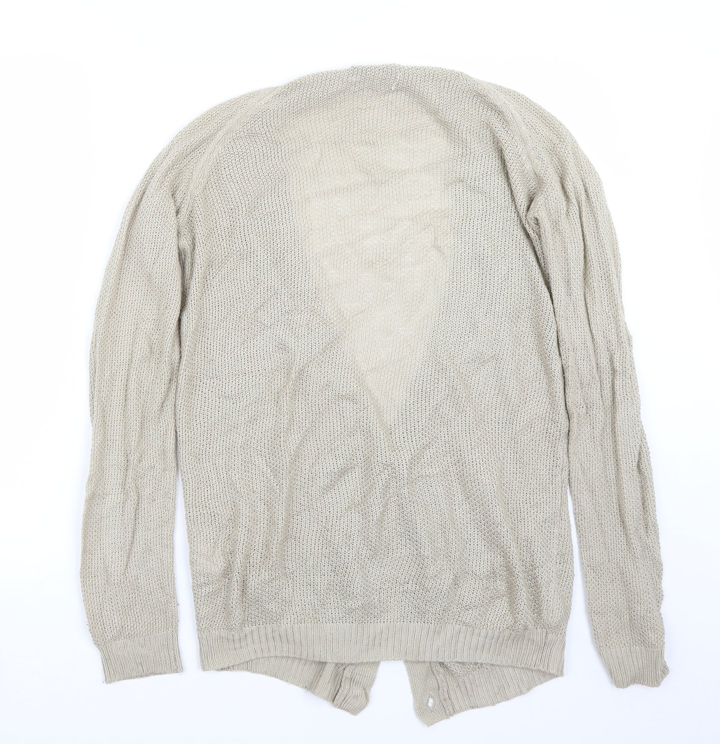Bikbok Womens Beige   Cardigan Jumper Size S