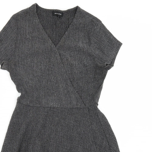 newlook Womens Grey   A-Line  Size 6