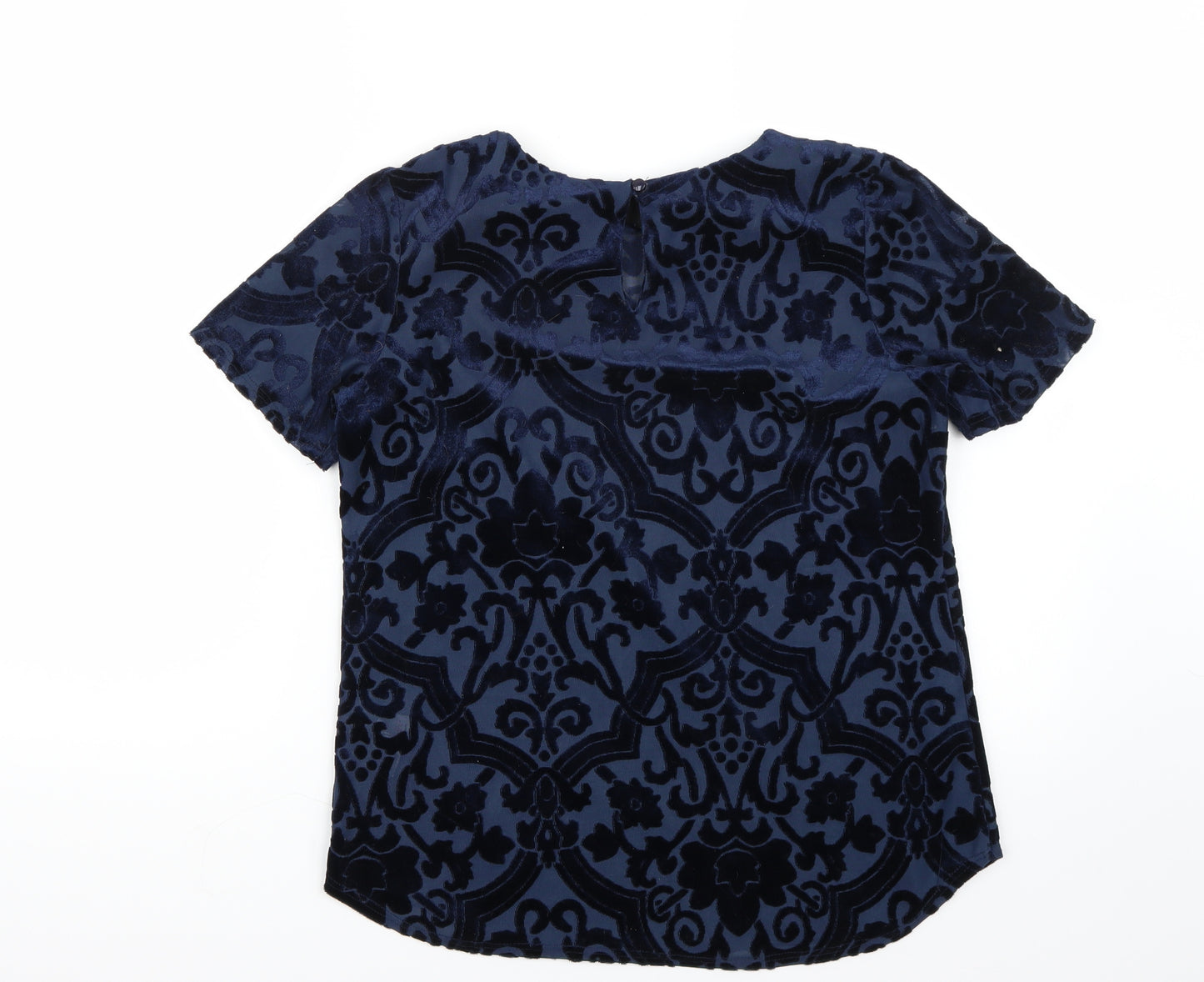 Dorothy Perkins Womens Blue   Basic T-Shirt Size 10