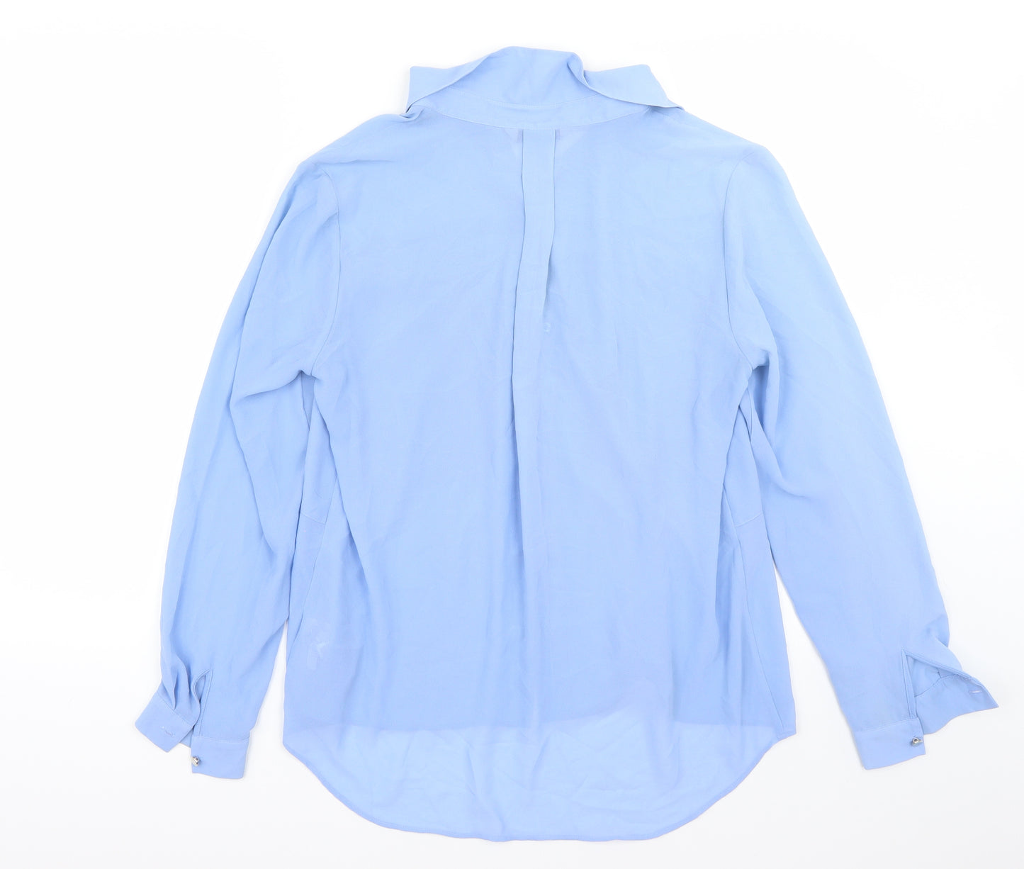 Marks and Spencer Womens Blue   Basic Button-Up Size 12