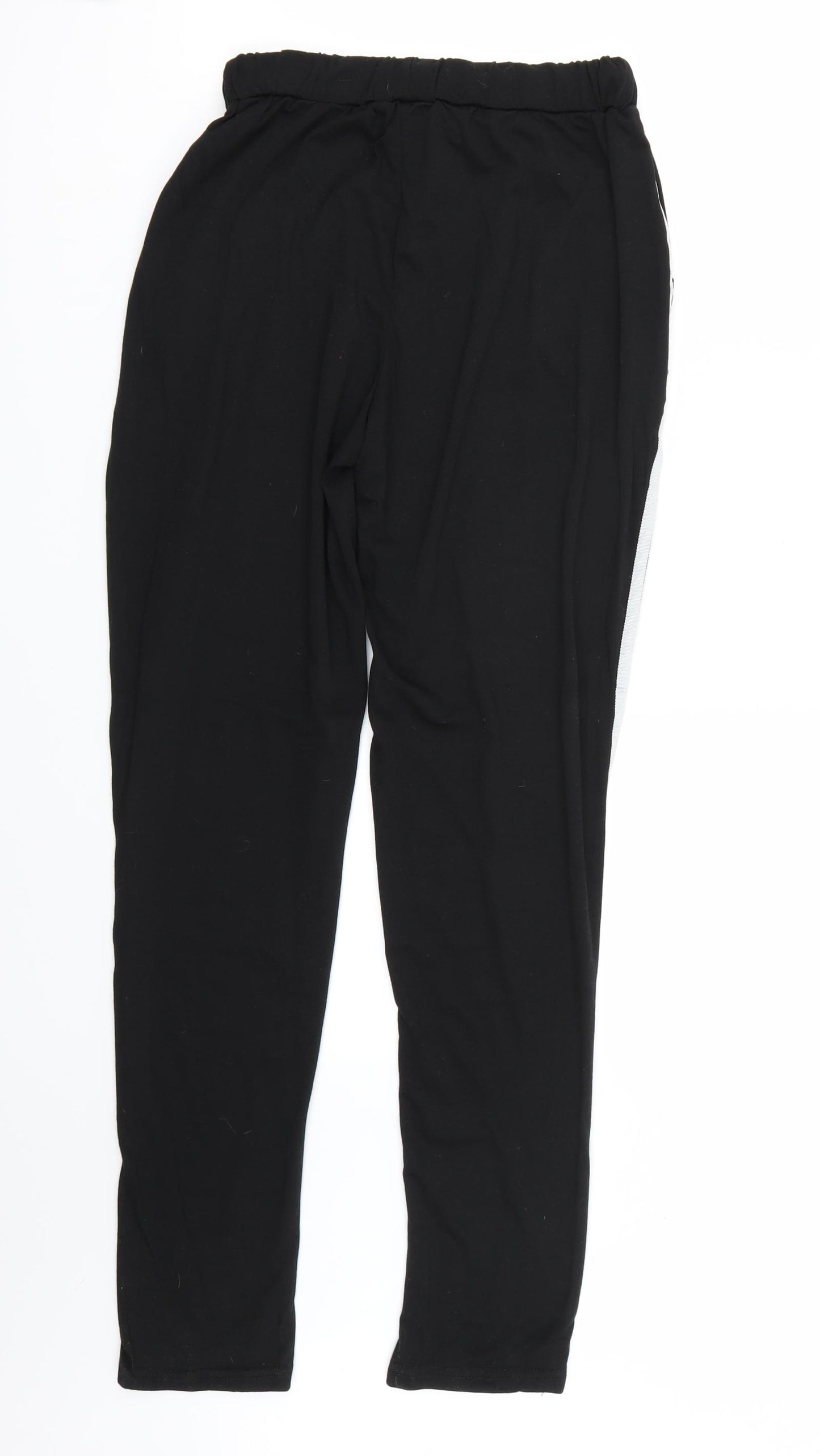 Preworn Womens Black   Sweatpants Trousers Size L L30 in