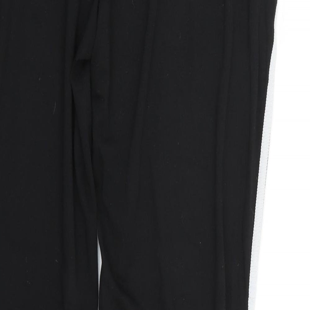 Preworn Womens Black   Sweatpants Trousers Size L L30 in