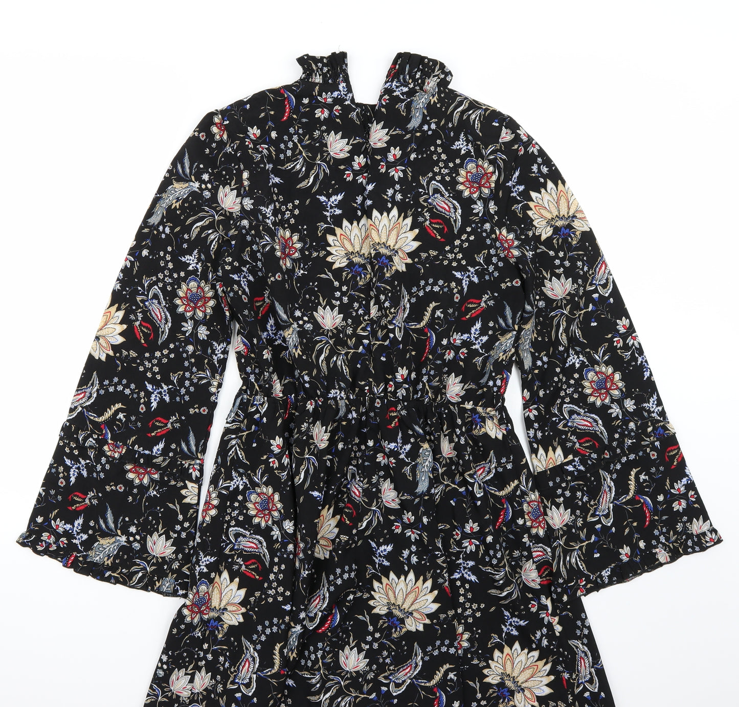 parisian Womens Black  Rayon A-Line  Size 12