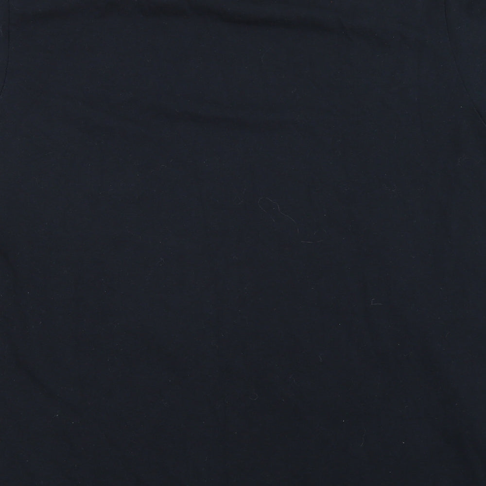 Preworn Womens Black   Basic T-Shirt Size 2XL