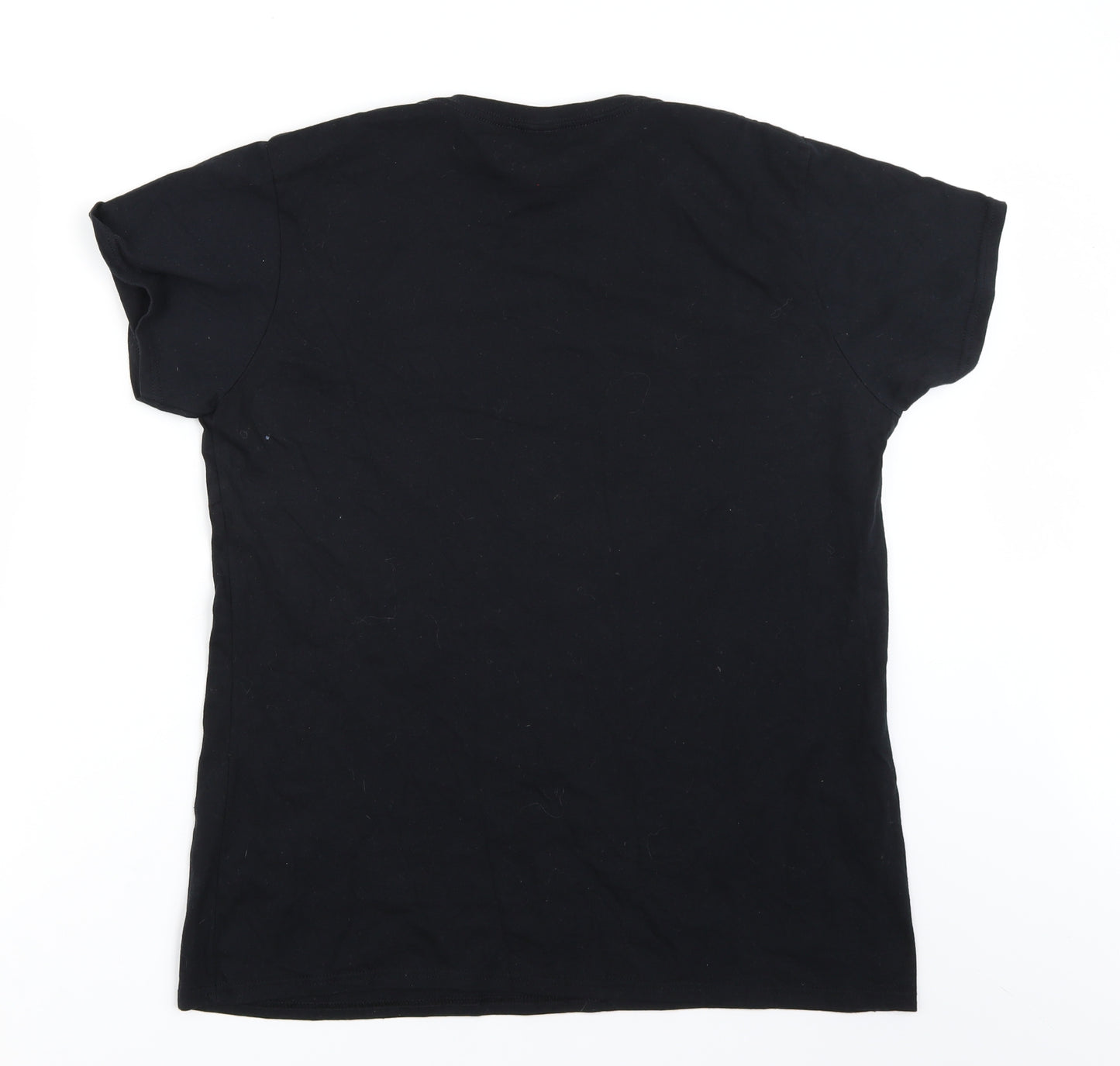 Gildan Womens Black   Basic T-Shirt Size XL