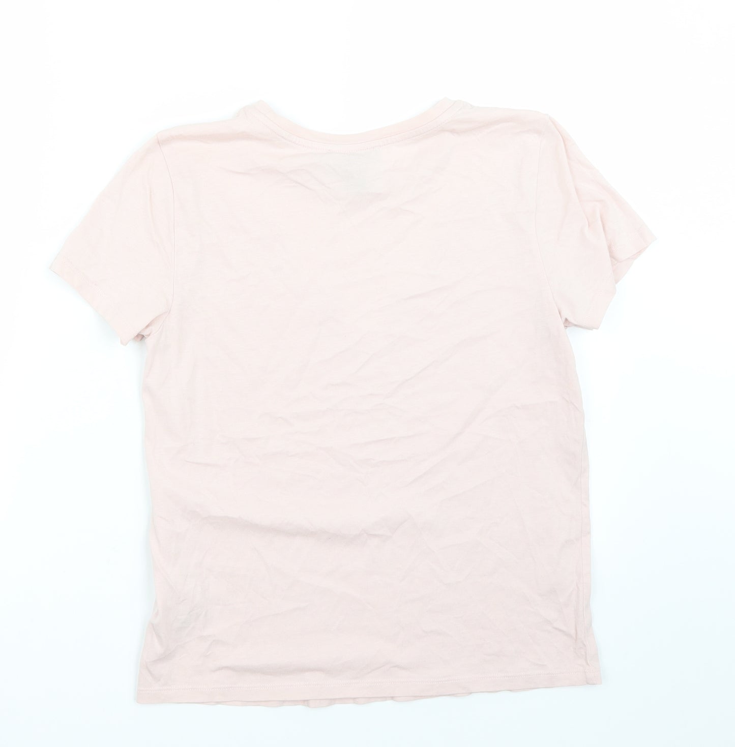 Newlook Womens Pink   Basic T-Shirt Size 10