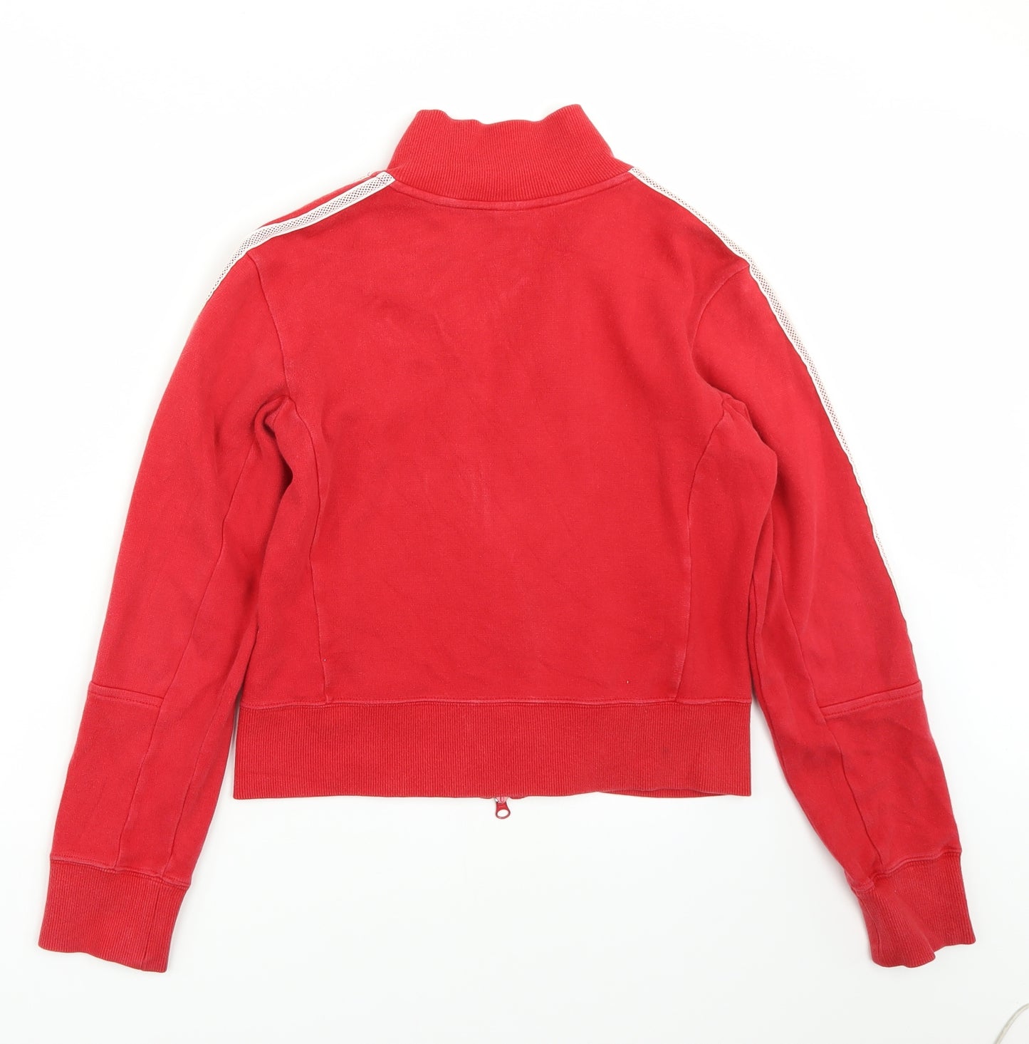 adidas Womens Red  Rayon Jacket  Size 12