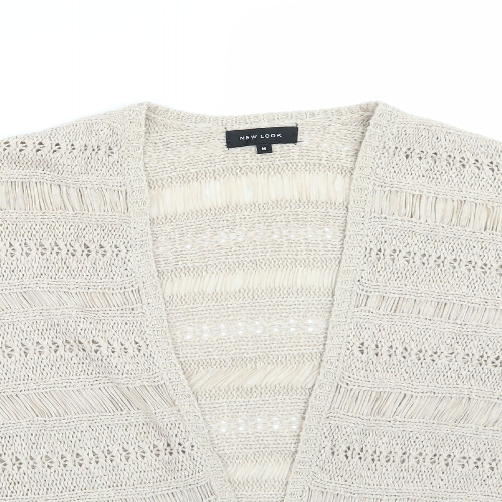 newlook Womens Beige   Cardigan Jumper Size M