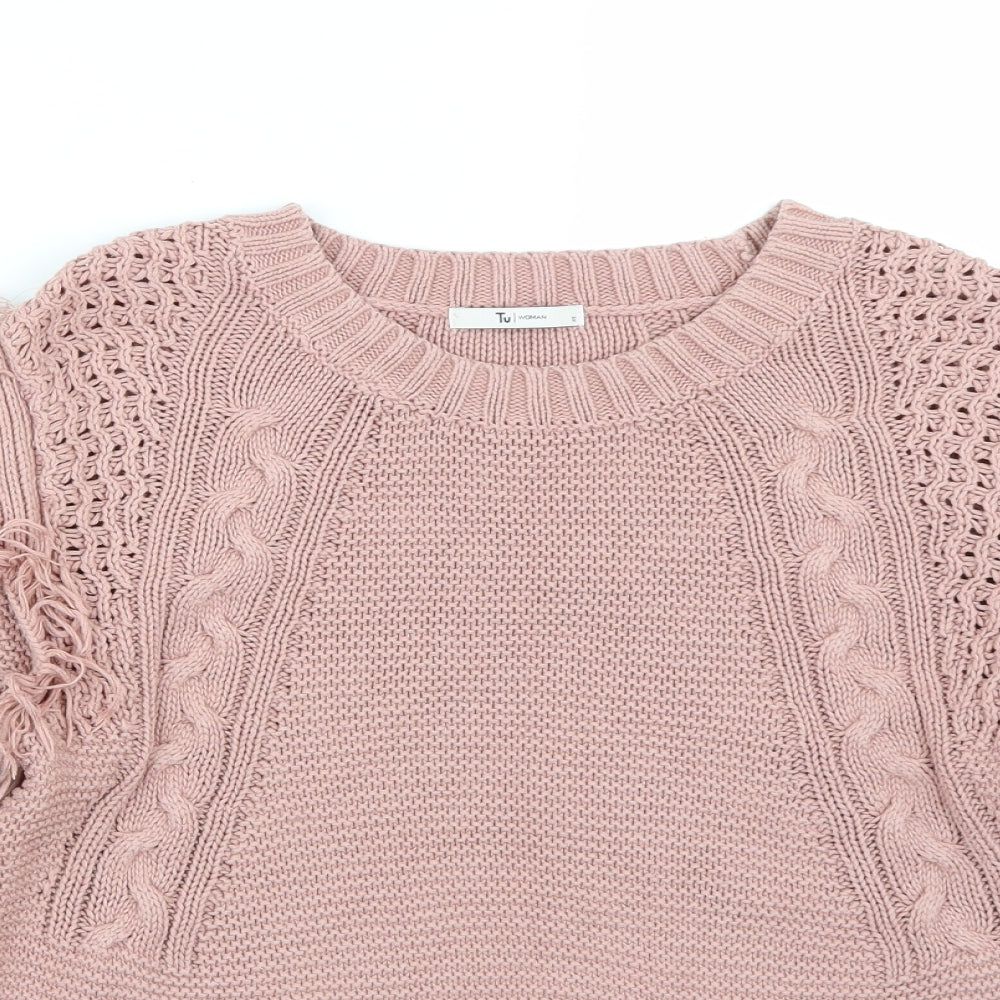 TU Womens Pink   Pullover Jumper Size 12