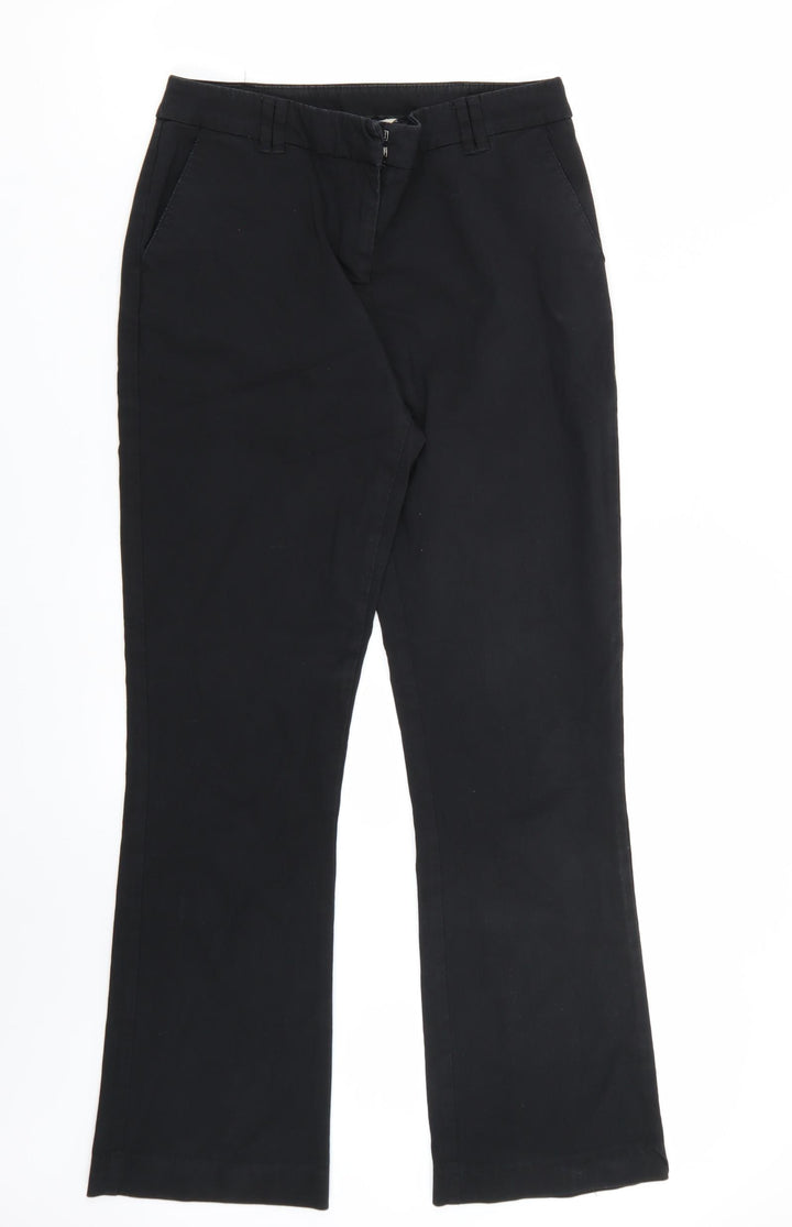TU Womens Black   Trousers  Size 10 L29 in