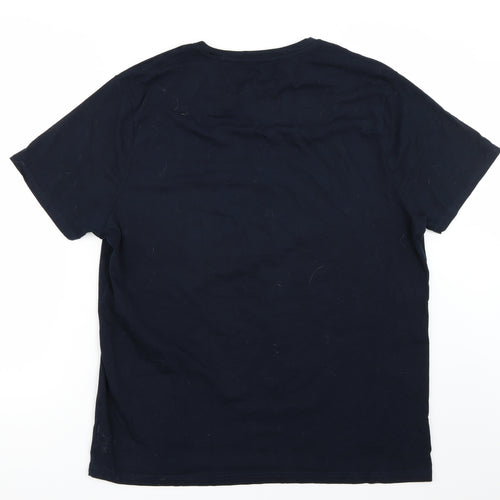 Riverisland Mens Blue    T-Shirt Size 2XL