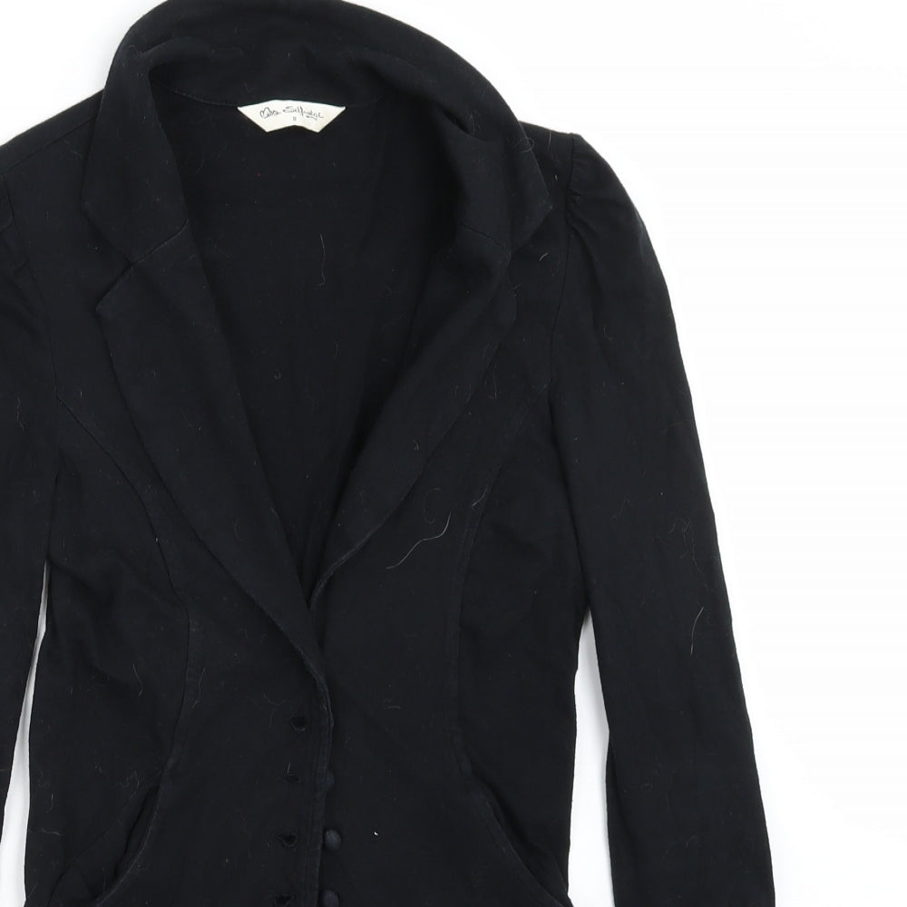 Miss Selfridge Womens Black   Jacket Blazer Size 8