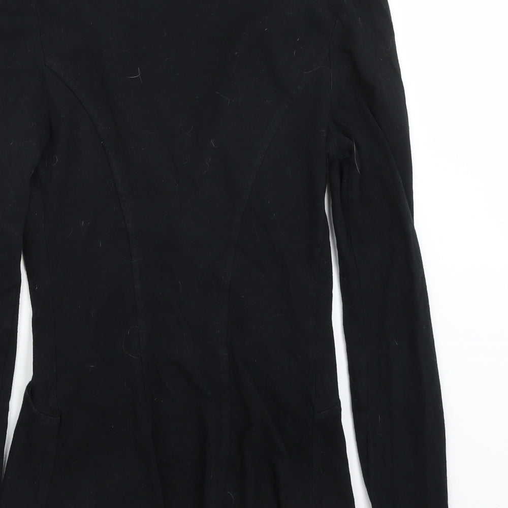 Miss Selfridge Womens Black   Jacket Blazer Size 8