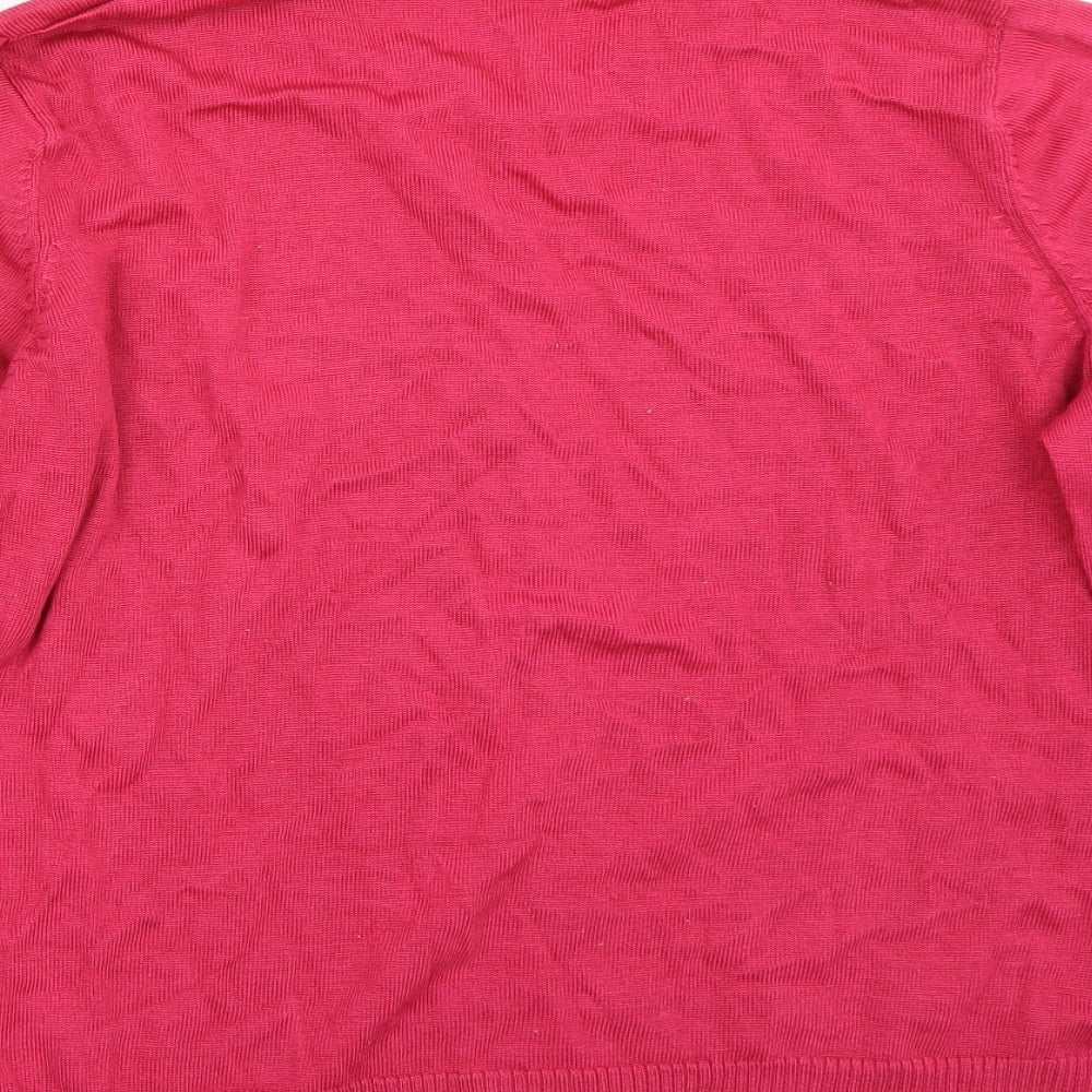 George Womens Pink   Cardigan Jumper Size 20