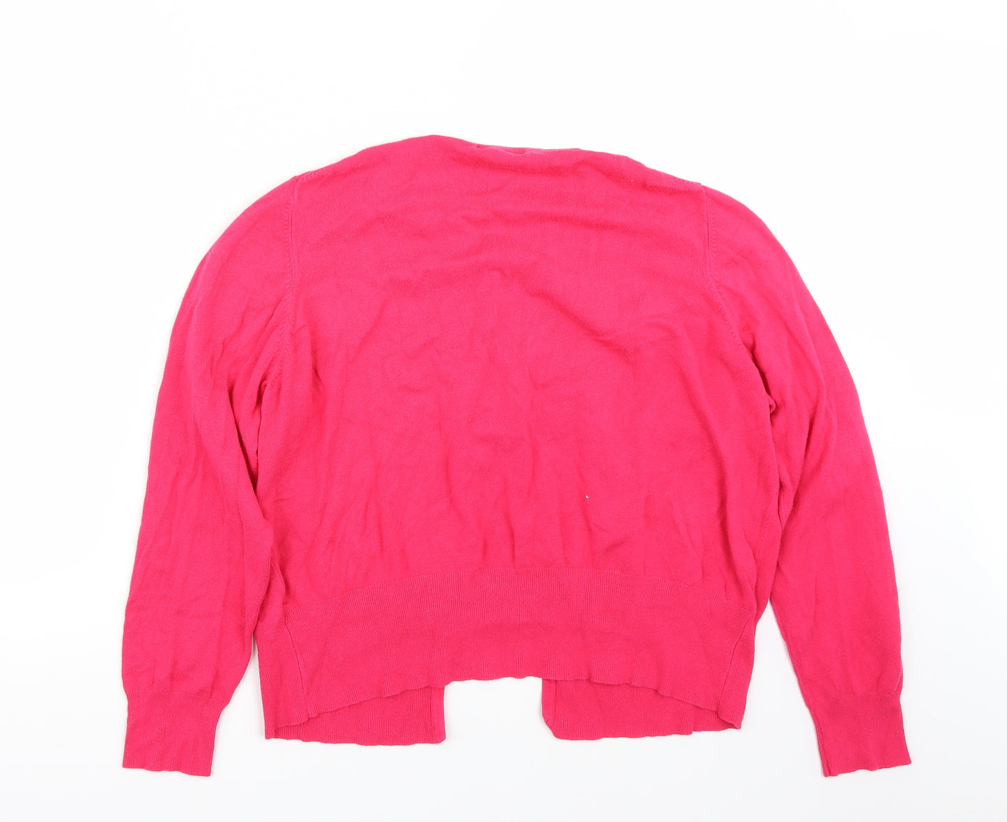 Marks and Spencer Womens Purple   Cardigan Jumper Size 24