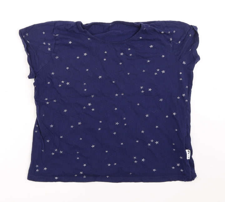 Avon Womens Blue Basic T-Shirt Size 14