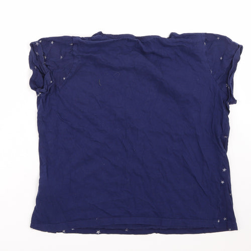 Avon Womens Blue   Basic T-Shirt Size 14