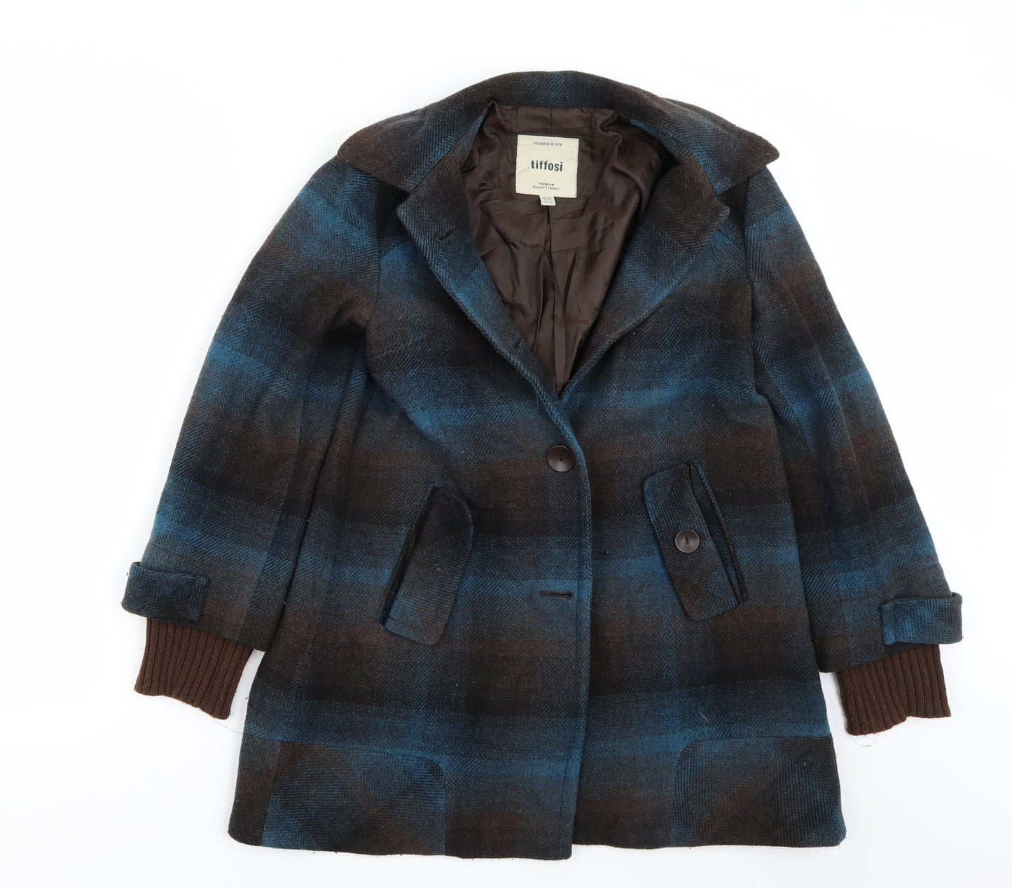 Tiffosi Girls Blue   Jacket Coat Size 14 Years