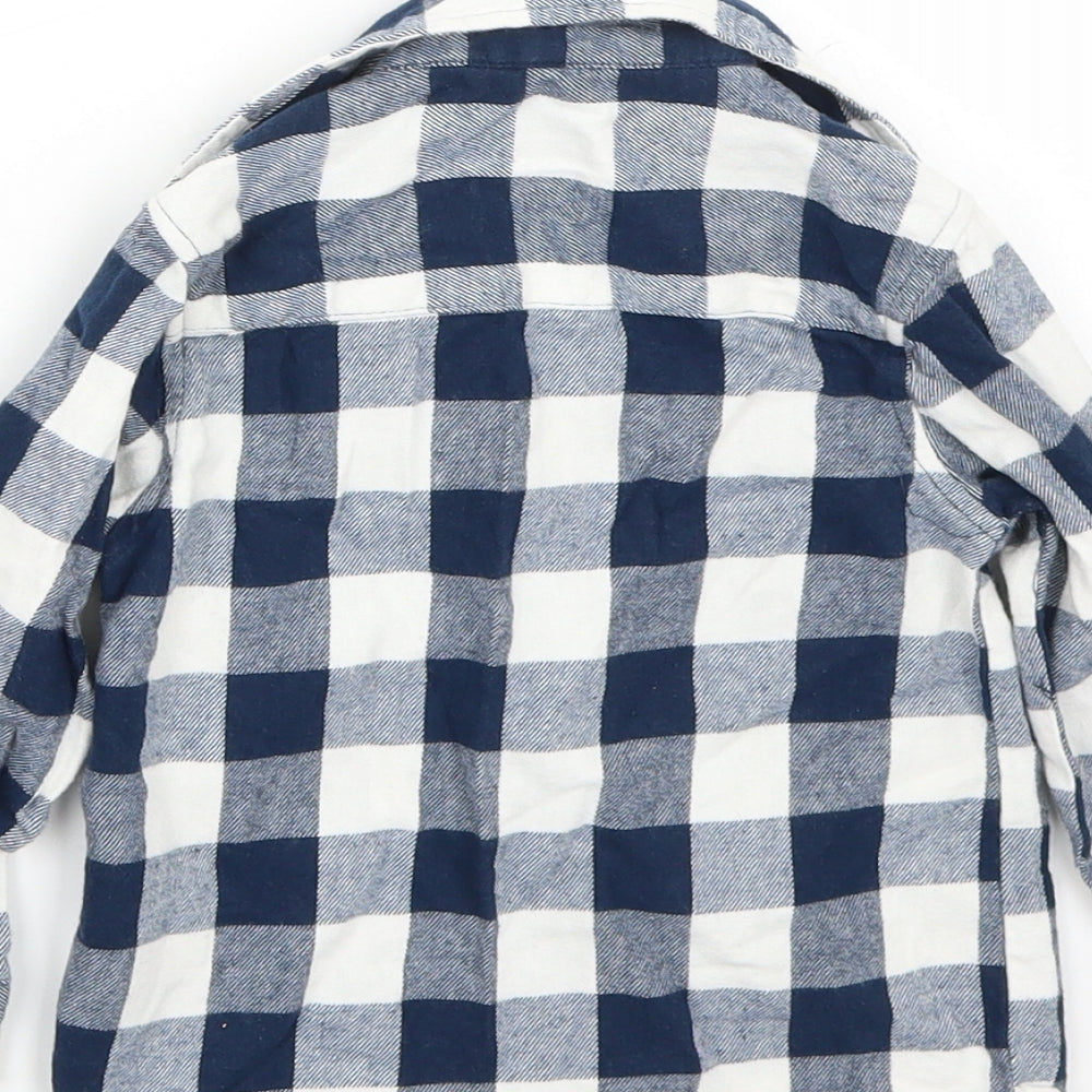 rebel  Baby Blue Check  Basic Button-Up Size 18-24 Months