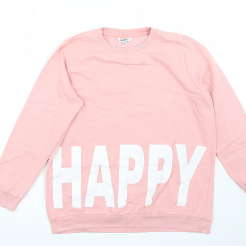 Pep&co Womens Pink   Pullover Jumper Size M